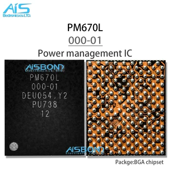2Pcs/Monte Novo original PM670L de gerenciamento de Energia ic PM670L 000-01 fonte de Alimentação do chip ic PMIC