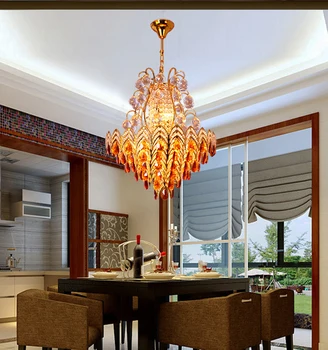 Cristal de luxo Residencial, Sala de estar, Quarto de Estudo Sala de Jantar, um Lustre lustre Comercial