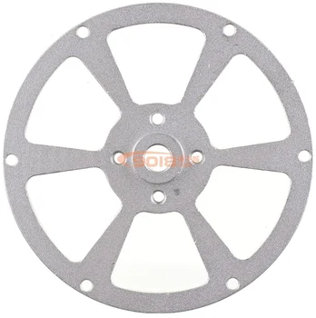 Liga de alumínio flange de roda de Acoplamento acoplamento do eixo da Chama flange F95MM* diâmetro interno de 8 mm