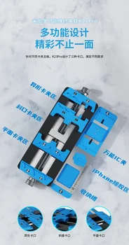 Mijing K23 Pro Multi-Função de Reparação de Fixação de Eixo Duplo de Três posições Telefone Móvel da placa Mãe BGA Chip de Reparação de Fixação