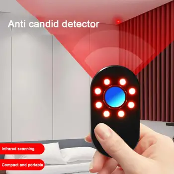 Mini sem Fio Anti Sincero Detector Infravermelho de Alarme Anti-roubo do Agregado familiar Hotel Anti Monitoramento Artefato Detector de Câmera
