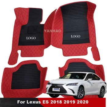Tapete para carros Lexus ES ES200 ES260 ES260F ES300h ES350 2018 2019 2020 Acessórios Auto Estilo Anti-suja Tapete de Carro
