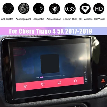 Vidro temperado Filme para Chery Tiggo 4 5X 2017-2019 Rádio do Carro DVD GPS de Navegação da Tela de Toque Protetor de tela de LCD-boom